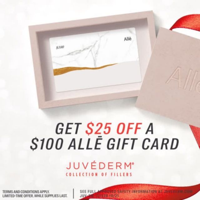 juvederm gift card alle